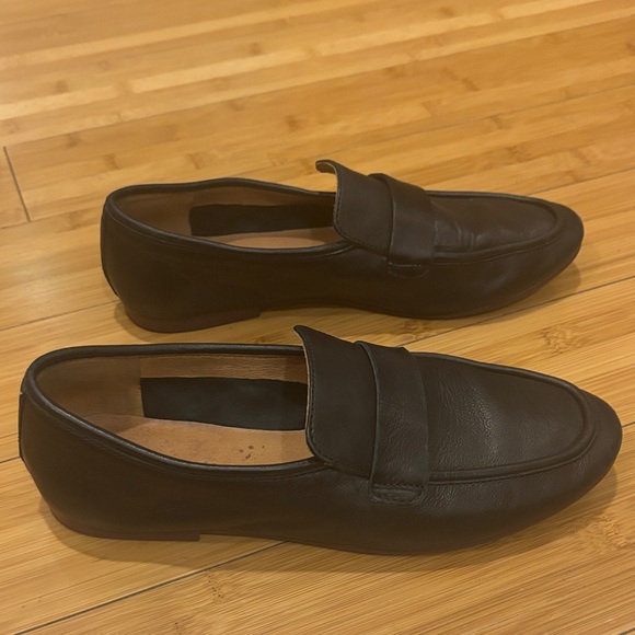 Madewell Black Leather Women's Loafers - Picture 2 of 5